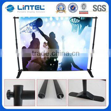 Heavy duty horizontal wedding banner backdrop stand for events