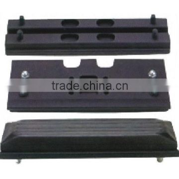 Customized various kinds Rubber track Pad for heavy duty Construction Machinery