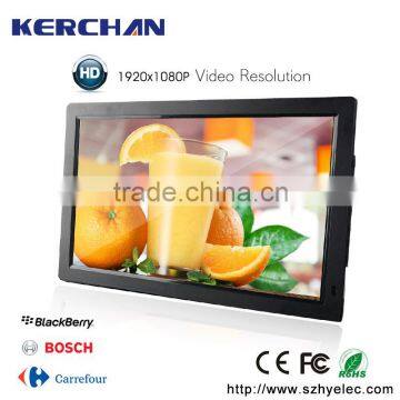 Wall mount 18.5 inch full hd electronic digital frame\full hd 1080p digital photo frame\wall mount digital photo frame