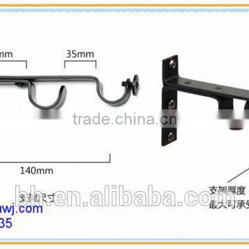 shaded pole brackets,ceiling double curtain bracket,aluminium roller blind bracket