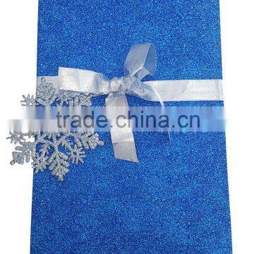 Shining christmas paper gift box