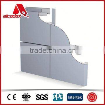 Corrugated aluminum composite panel