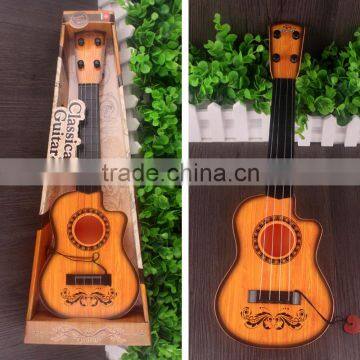 Plastic toy Simulation 4-string guitar toys educational toys for kids.simulation plays the guitar toys ,cheap toys,EN71. 7P