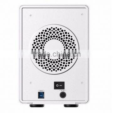 5-bay 3.5'' Tool Free USB3.0 SATA HDD External Enclosure 9558U3 photo-3