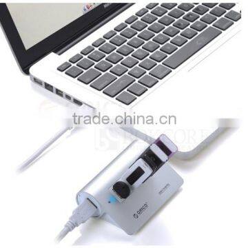 2015 OEM/ORICO Aluminum alloy housing 4 port USB3.0 HUB