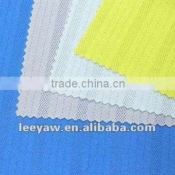 100% polyester semi-jacquard mesh knit fabric suitable for sportswear