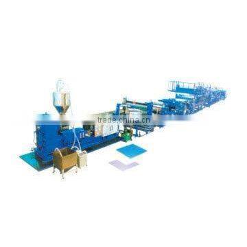 Plastic aluminum composite sheet extrusion line