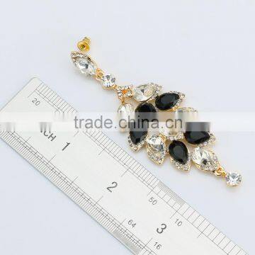 Elegant Multicolor Cubic Zircon Charm Earring Stud W/18k Yellow Gold Plated Jewelry Women's Earring photo-3
