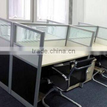 shape table designs four person workstation office workstations