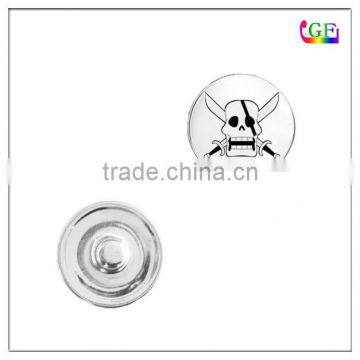 Custom make high quality skull button