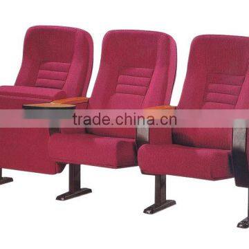 Public Push Back Auditorium Chair /Wood Cinema Chair YA-03