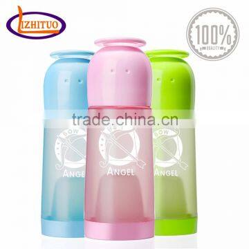 Valueder new arrival 350ml plastic bottle with screw-on lid