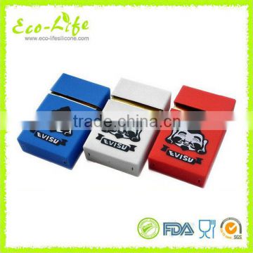 Colorful OEM brandSilicone Cigarette Case, Cigarette Pack Cover, Promotion Cigarette Box