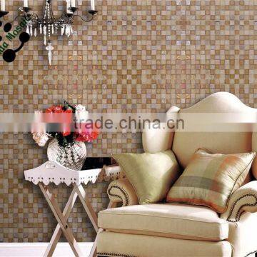 MB SMP33 Sweet Home Decorative Glass Mosaic Mix Natural Stone Mosaic Tile Hotel Mosaic Wall Tile photo-6