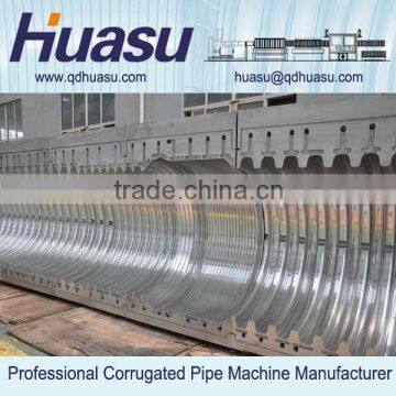 PVC Water Sewage Corrugated Pipe Machine photo-2