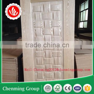 Natural Veneer moulded Door skin used for door