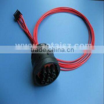 J1939 obd ii cable heavy truck obd cable harness