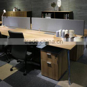 Wood Office Furniture With Fabric Partition Panel Workstation(FLX-series) photo-2