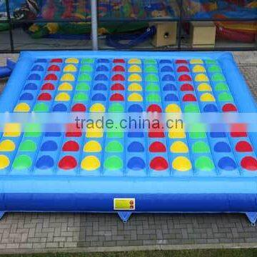 Hola giant twister game/inflatable twister mattress/inflatable twister game for sale