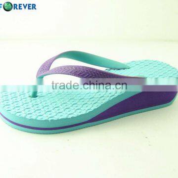 New models and fashion EVA thick sole flip flop for lady