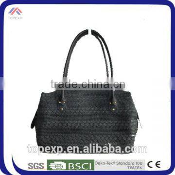 Printed Straw Bag Tote Straw Bag photo-5