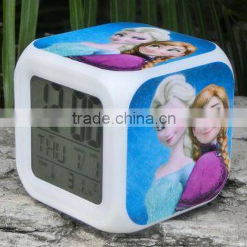 newest design frozen alarm table clock