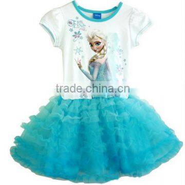 new design fashion baby dress,frozen elsa dress frozen dress