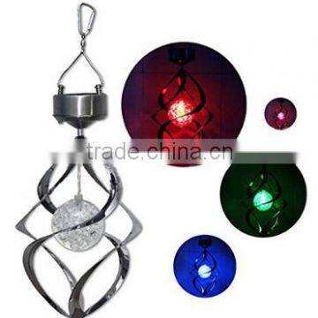Olar Power Light Wind Spinner LED Light Outdoor Garden Courtyard Hanging Lamp Lawn Light