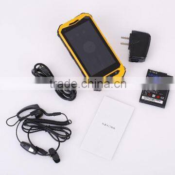 ODM/OEM Android industrial outdoor rugged PDA smartphone A2000 with bluetooth wifi gps