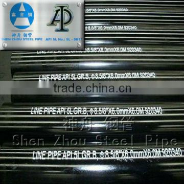 ASTM A53 / A106 Gr B DN15-DN500 SCH40-SCH80 seamless steel pipe