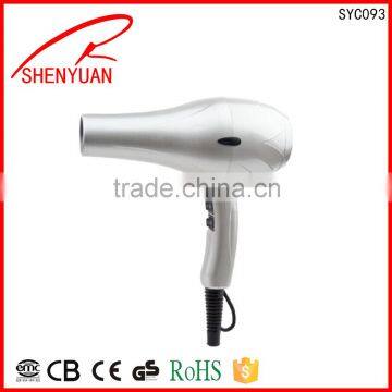 New Professional long life AC motor Hair Dryer with cool shot ionic function for salon