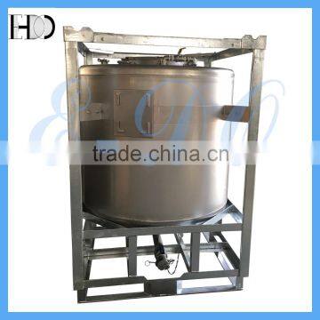 Liquid storage transportation IBC container