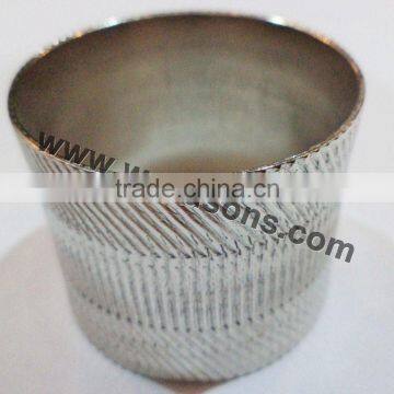 Decorative nickel plated napkin ring