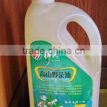 100% purity edible camellia cooking oil