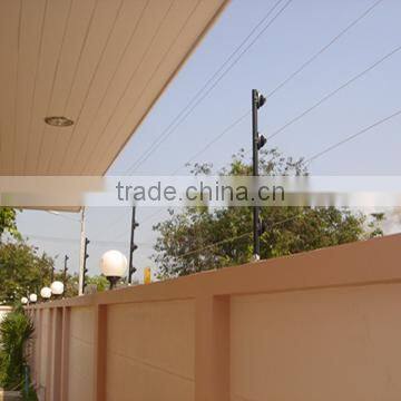 Residential House Villa Electric Fence Alarm System with High Voltage Electric Shock