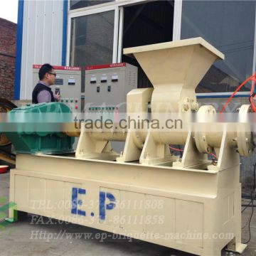 1ton/h charcoal briquette making machine with pneumatic cutter