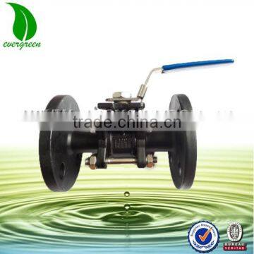 Steel welding flanged ball valve