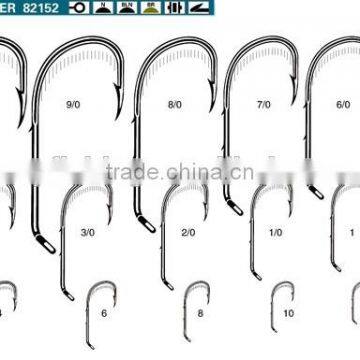 Factory direct crap fishing carbon steel hook