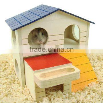Hamster Wooden Toy With Colorful Design