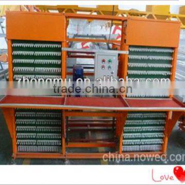 Automatic egg collecting machine for poultry chicken house