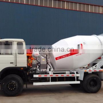 6m3 Right Rudder Concrete Mixer Truck