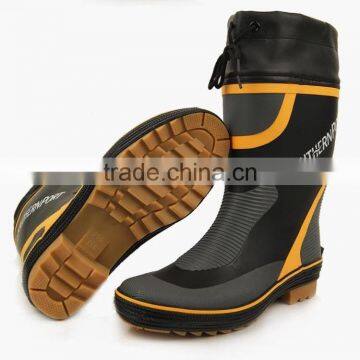 Different Color Available Industry and Mining Men Cheap Rubber Working Boot With Cuff photo-4