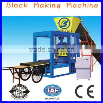 mobile block making machine