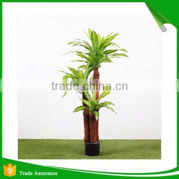 Real Touch Artificial Brazil Dracaena Decorative Silk Plant in Pot photo-3