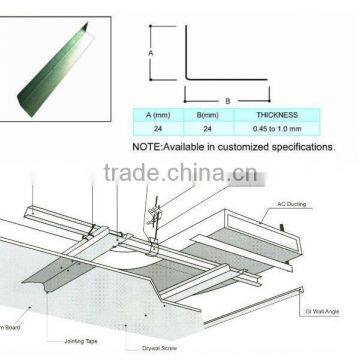 Q195 Galvanized Light Steel Keel Wall Angle 25/35/40/45mm photo-4