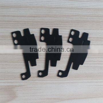 Black Power Coated High Quality Metal Punching Parts photo-3