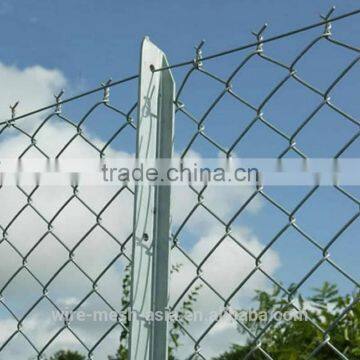 alibaba china high quality chain link fence football field fence