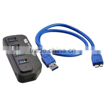 Computer External USB Cable, four USB HUB, 3.0 USB Socket