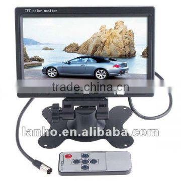 7" Color TFT LCD Car Rearview Monitor for DVD Camera VCR