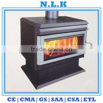 Eco-friendly Good quality freestanding wood burning stove CE certificate indoor metal stove cheap wood burning stove